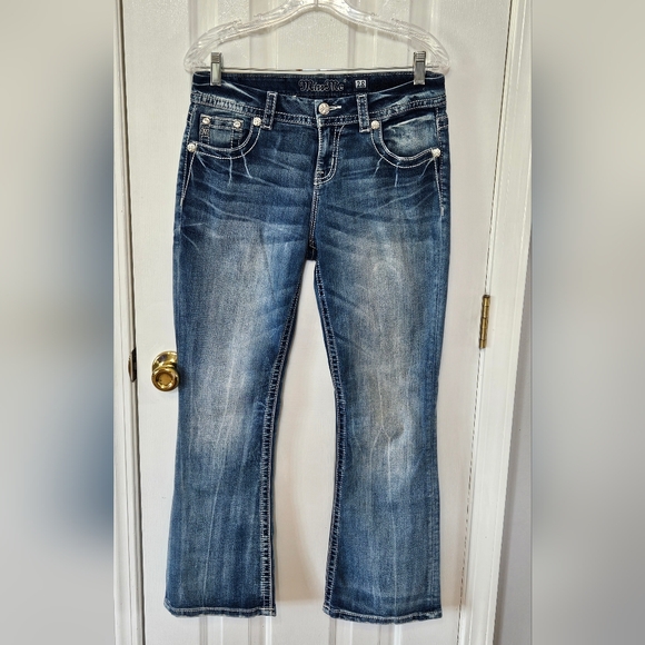 Miss Me Women's Boot Cut Jeans - Blue - Picture 1 of 8